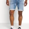 Jack & Jones Jjirick Jjicon - Jeansshort - Blue Denim