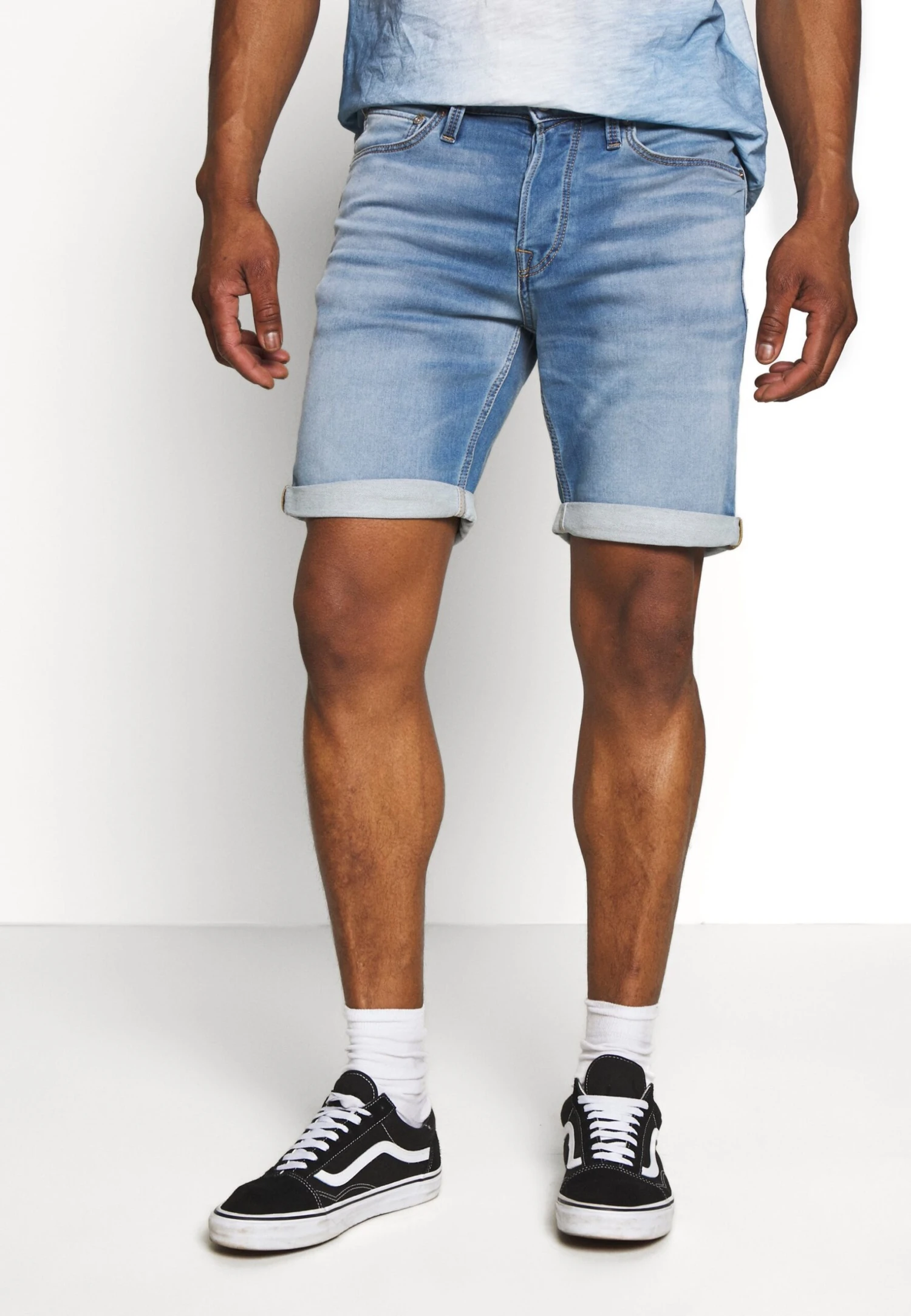 Jack & Jones Jjirick Jjicon - Jeansshort - Blue Denim 1 Jack & Jones Jjirick Jjicon - Jeansshort - Blue Denim
