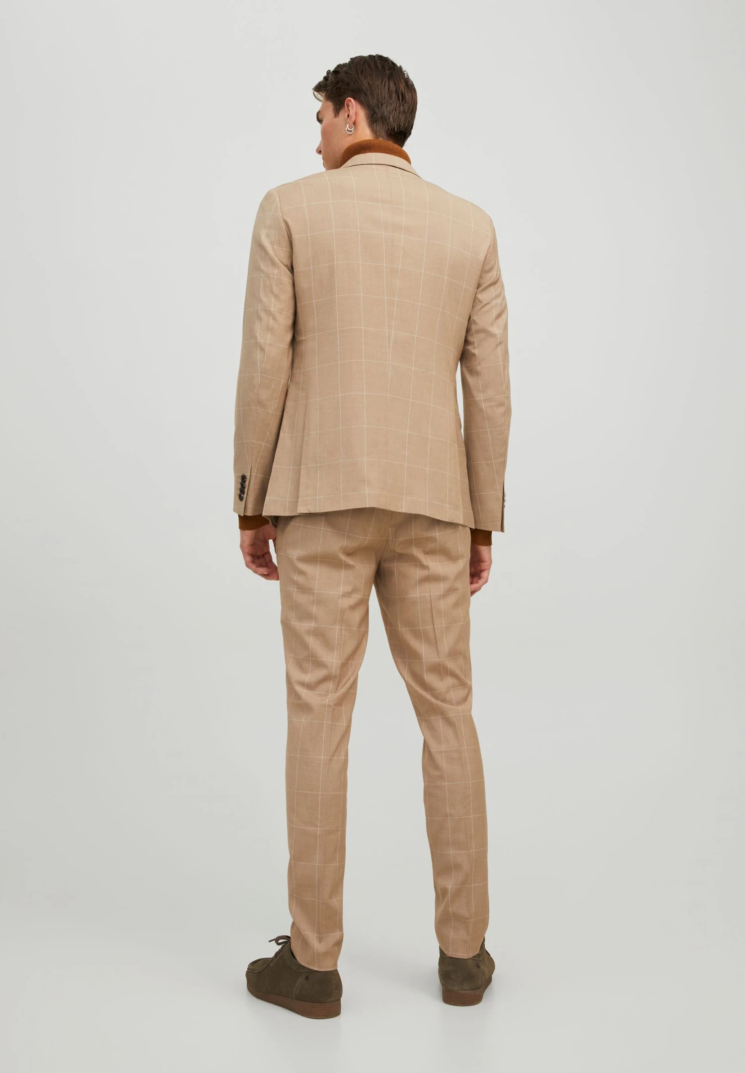 JACK&JONES Premium Jprfranco Check - Kostuum - Curds/Whey 3 JACK&JONES Premium Jprfranco Check - Kostuum - Curds/Whey - Afbeelding 3