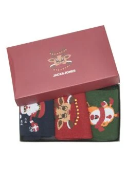 Jack & Jones Kerst Gifbox 3-Pack Jacafraz - Sokken - Multi Coloured -Jack & Jones Verkoopwinkel 972000bc5c864f03b002dd3fe907eaae