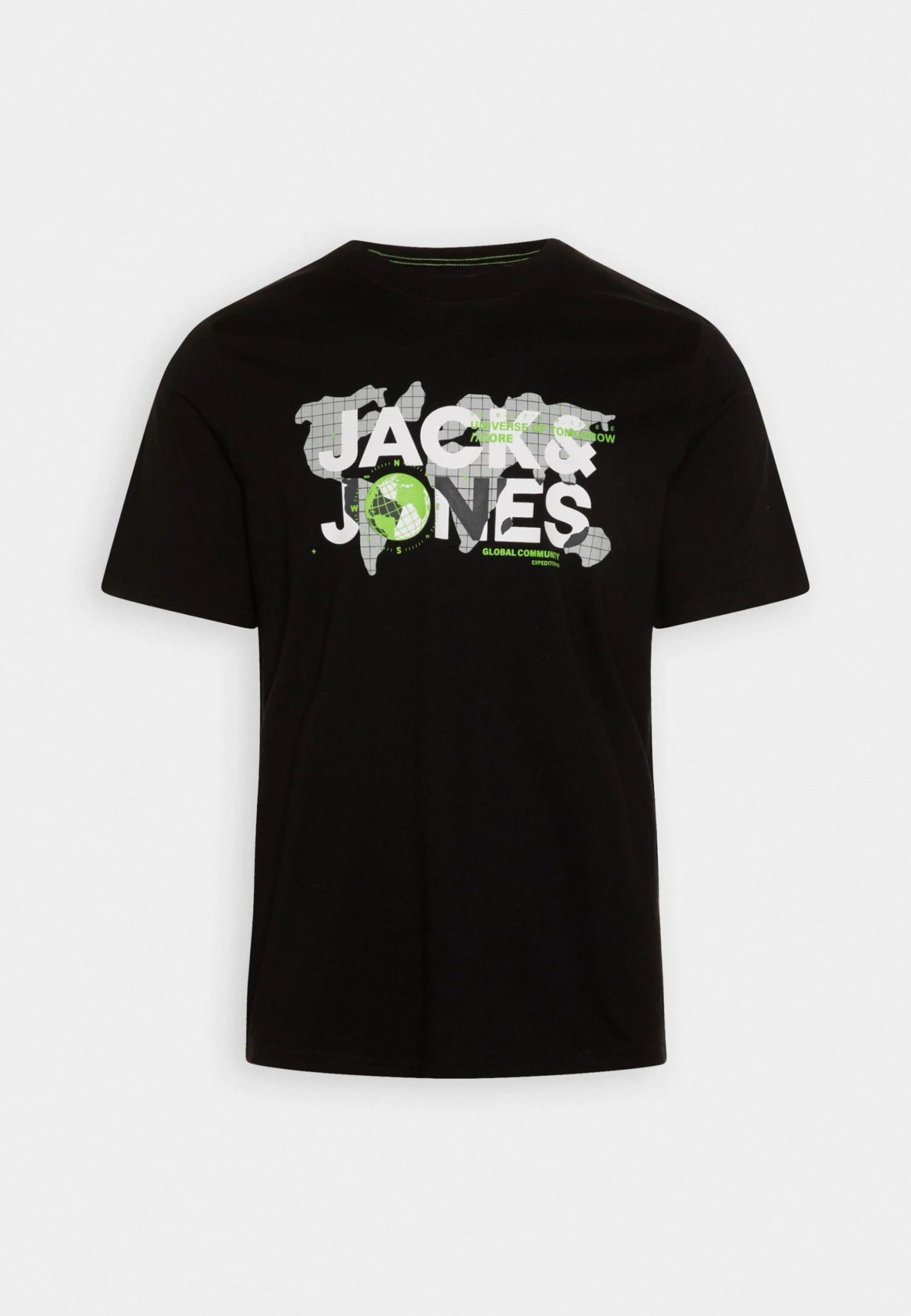 Jack & Jones Jcodust Crew Neck Noos - T-Shirt Print - Black 4 Jack & Jones Jcodust Crew Neck Noos - T-Shirt Print - Black - Afbeelding 4