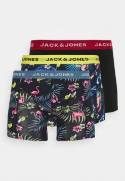 Jack & Jones Jacflower Bird Trunks 3 Pack - Onderbroeken - Black