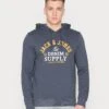 Jack & Jones Jjelogo Hood - Hoodie - Ombre Blue