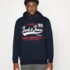 Jack & Jones Jjelogo Noos- Hoodie - Dark Blue