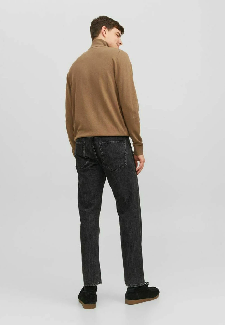 Jack & Jones Eemil Half Zip Noos - Trui - Otter 3 Jack & Jones Eemil Half Zip Noos - Trui - Otter - Afbeelding 3