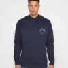 Jack & Jones Jjwarrior Hood - Hoodie - Navy Blazer