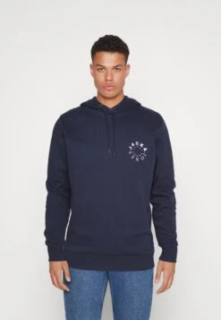 Jack & Jones Jjwarrior Hood - Hoodie - Navy Blazer
