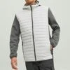 Jack & Jones Jjemulti Quilted Noos - Jas - Glacier Gray
