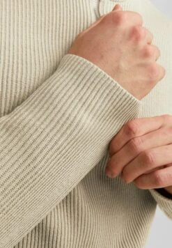 Jack & Jones Jprccperfect Half Zip Sn - Trui - Island Fossil -Jack & Jones Verkoopwinkel a4ec65d400cd43549990930b6df16810