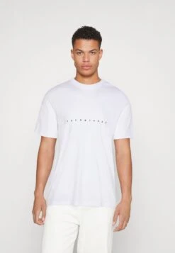 Jack & Jones Jjestar Tee Ss - T-Shirt Print - White