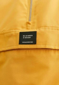 Jack & Jones Half-Zip - Windjack - Honey Gold -Jack & Jones Verkoopwinkel a6ef9b9d68e54d58a8b64ede326c2585