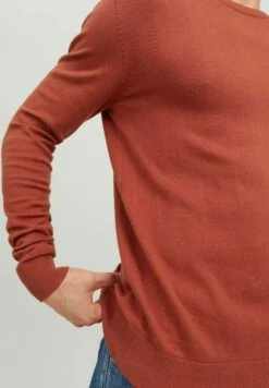 Jack & Jones Jjeemil Crew Neck Noos - Trui - Cinnabar -Jack & Jones Verkoopwinkel a6f9a084812e450dbece35fdb3ce8ae1
