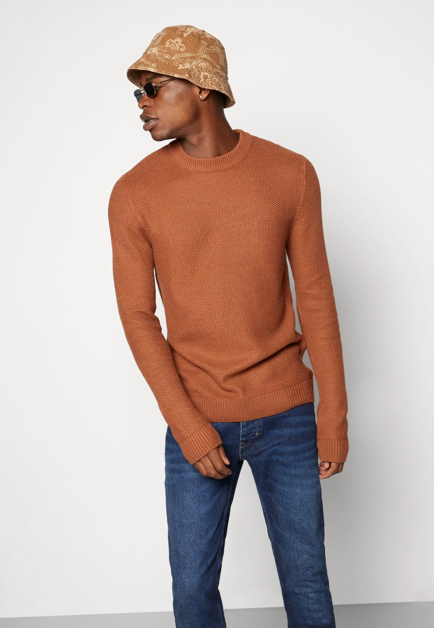 Jack & Jones Jorblake Crew Neck - Trui - Tortoise Shell 4 Jack & Jones Jorblake Crew Neck - Trui - Tortoise Shell - Afbeelding 4