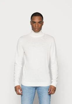 Jack & Jones Jjeemil Roll Neck - Trui - Cloud Dancer