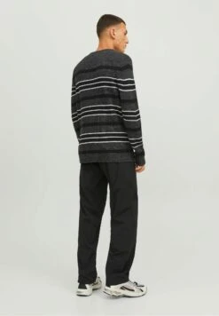 Jack & Jones Jcotwist Striped Crew Neck - Trui - Black 9 Jack & Jones Jcotwist Striped Crew Neck - Trui - Black -Jack & Jones Verkoopwinkel ad83dbf1d67d45009823d13e25d98a69