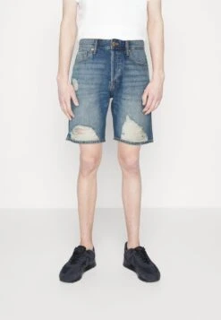 Jack & Jones Jjichris Jjoriginal - Jeansshort - Blue Denim