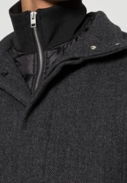 Jack & Jones Jjedunham Sn - Halflange Jas - Dark Grey Melange -Jack & Jones Verkoopwinkel b259baa6d7914e3b91bfad5940c8b586