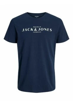 JACK&JONES Premium Klassisches - T-Shirt Print - Navy Blazer -Jack & Jones Verkoopwinkel b2b76736569945c5a64f4991b0a55124