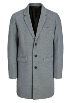 Jack & Jones Marco Coat - Halflange Jas - Light Grey Melange -Jack & Jones Verkoopwinkel b6fabbdd2dba46f5a402a9e30380b46e