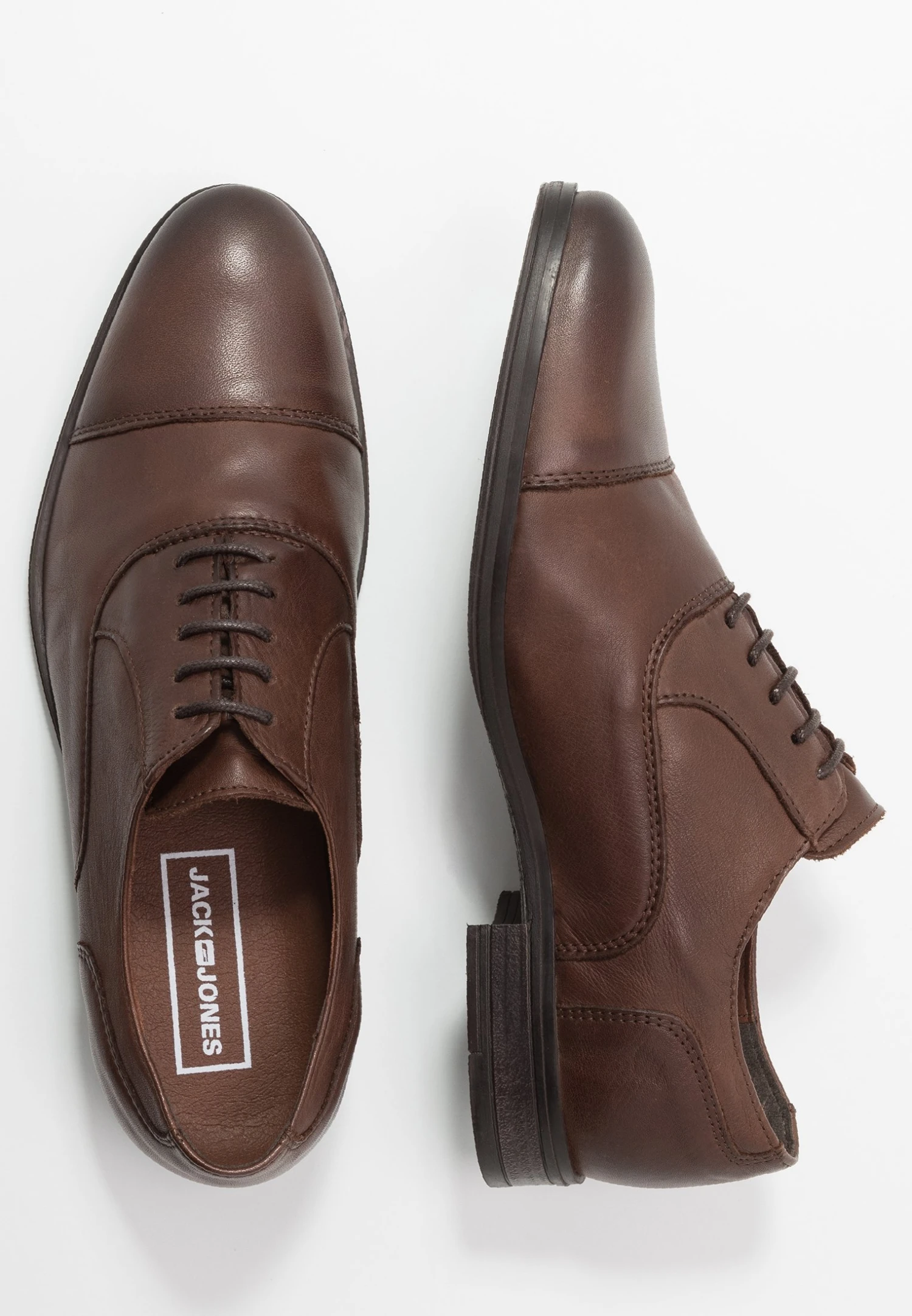 Jack & Jones Jfwdonald - Veterschoenen - Cognac Noos 2 Jack & Jones Jfwdonald - Veterschoenen - Cognac Noos - Afbeelding 2