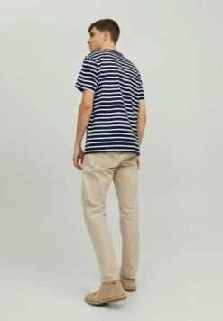 JACK&JONES Premium PremiumGestreiftes - T-Shirt Print - Perfect Navy -Jack & Jones Verkoopwinkel b8e16702be4249d6a6e79131039936ee