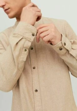 Jack & Jones Melange - Overhemd - Oatmeal 10 Jack & Jones Melange - Overhemd - Oatmeal -Jack & Jones Verkoopwinkel ba24139db7a14f448660b2a23106ba77
