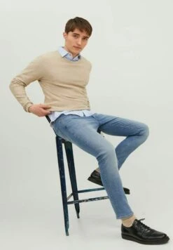 Jack & Jones Glenn Original Mf- Slim Fit Jeans - Blue Denim -Jack & Jones Verkoopwinkel bbdc7c1db86a40b9b98410c7b1096899