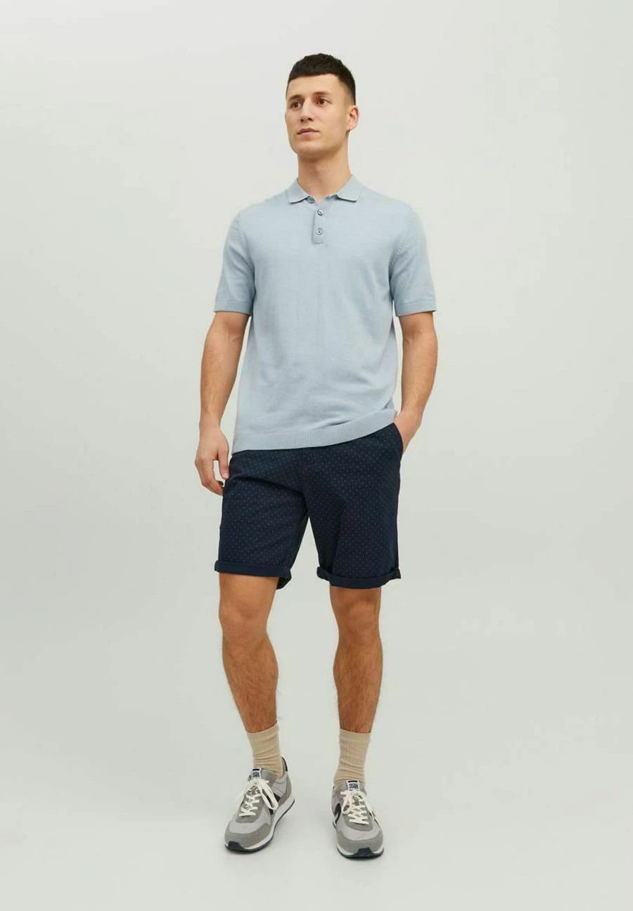 Jack & Jones Print - Shorts - Navy Blazer 2 Jack & Jones Print - Shorts - Navy Blazer - Afbeelding 2