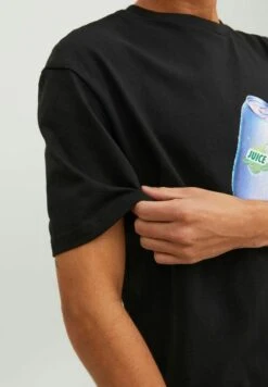 Jack & Jones Crew Neck - T-Shirt Print - Black -Jack & Jones Verkoopwinkel bec7e7fed88847d5b75068cb92990a63