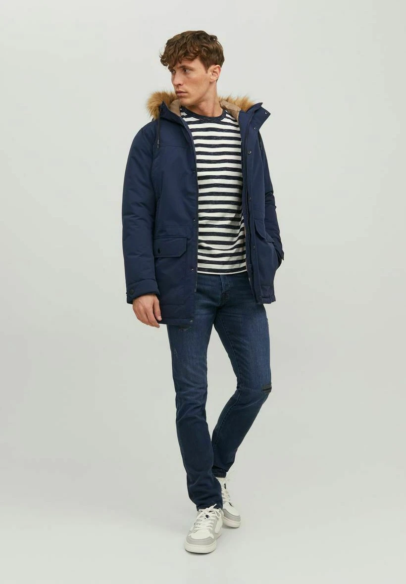 Jack & Jones Glenn Fox Jos 227 - Slim Fit Jeans - Blue Denim 2 Jack & Jones Glenn Fox Jos 227 - Slim Fit Jeans - Blue Denim - Afbeelding 2