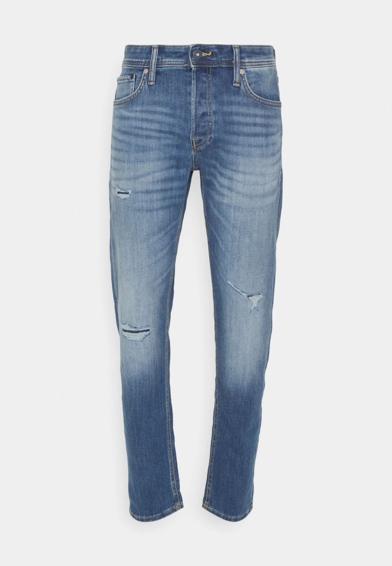 Jack & Jones Jjimike Jjoriginal - Straight Leg Jeans - Blue Denim 4 Jack & Jones Jjimike Jjoriginal - Straight Leg Jeans - Blue Denim - Afbeelding 4