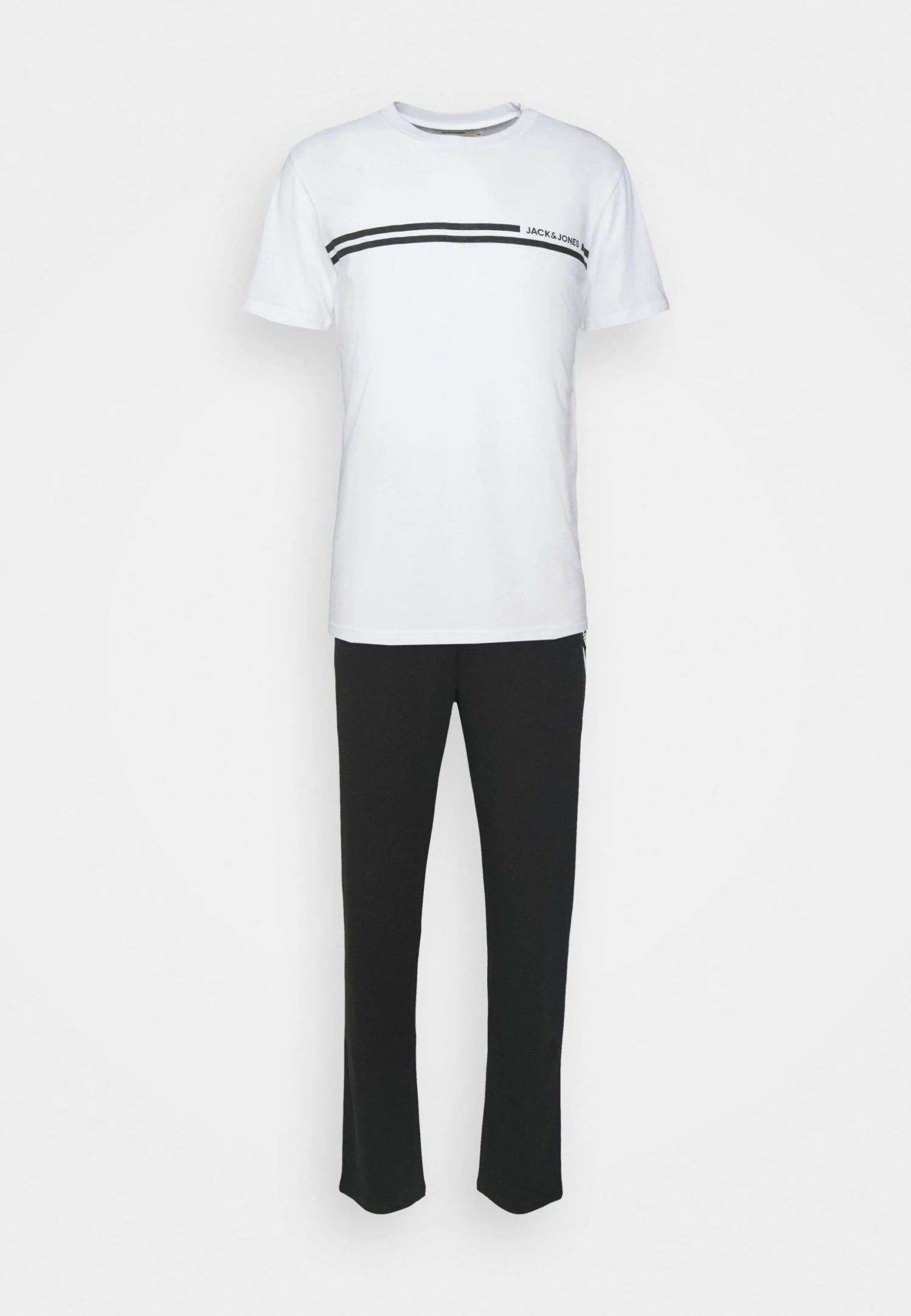 Jack & Jones Jacwilliam Tee And Pants - Pyjama - White/Black 5 Jack & Jones Jacwilliam Tee And Pants - Pyjama - White/Black - Afbeelding 5