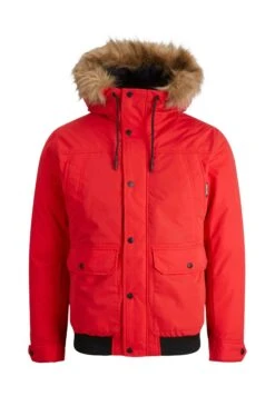 Jack & Jones Winterjas - Rot