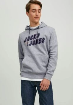 Jack & Jones Jcofriday Bf - Hoodie - Light Grey Melange -Jack & Jones Verkoopwinkel c642fadc80f54a00938621b19150b883