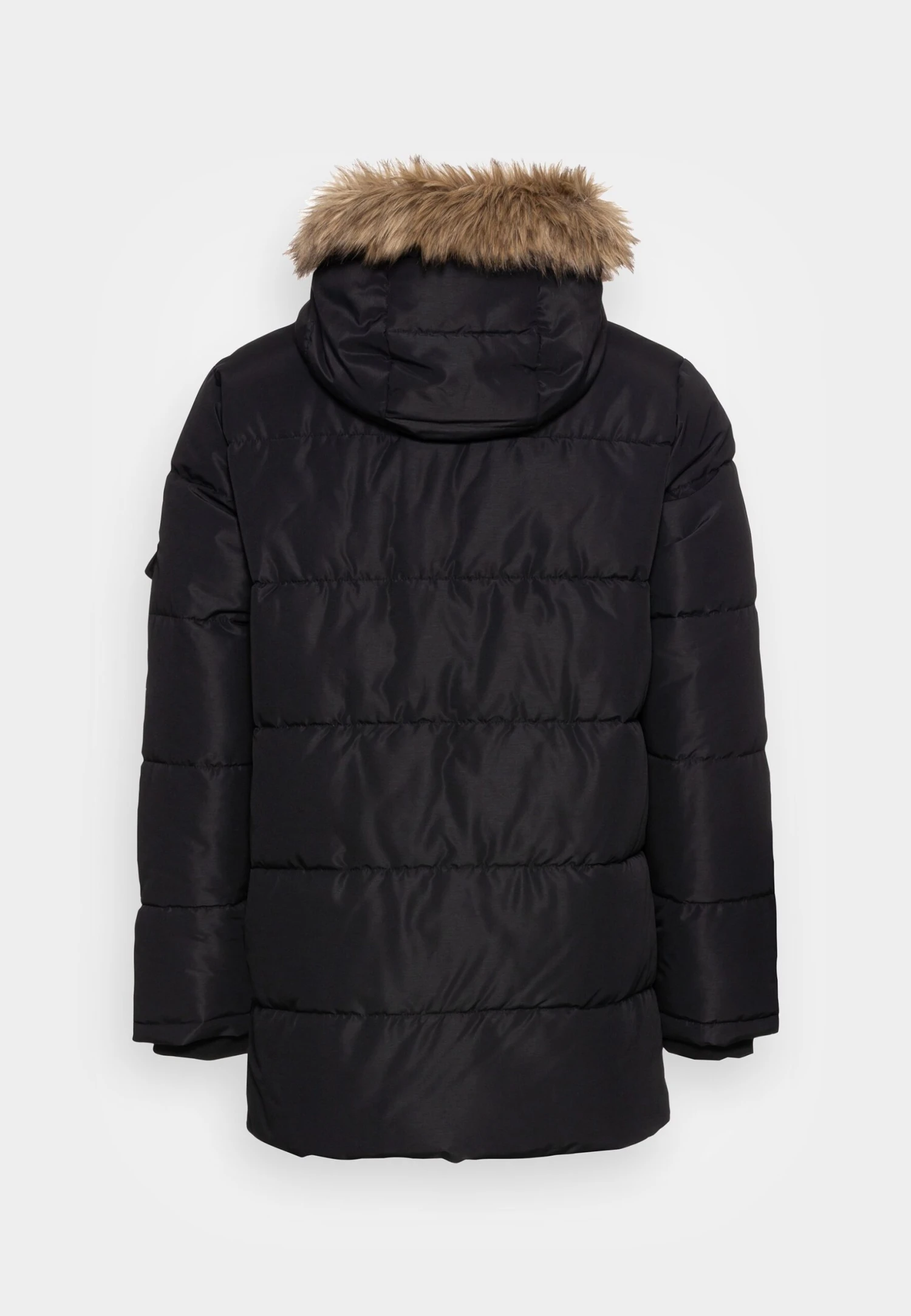 Jack & Jones Jcocroft Long Puffer- Winterjas - Black 2 Jack & Jones Jcocroft Long Puffer- Winterjas - Black - Afbeelding 2