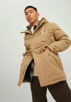 Jack & Jones Jjemash Teddy - Winterjas - Elmwood -Jack & Jones Verkoopwinkel cb2147c97d4544779d8c41c85907baa5