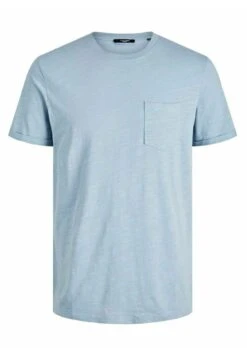 JACK&JONES Premium Jprblatropic Solid Ss Crew Neck Sn - T-Shirt Basic - Ashley Blue -Jack & Jones Verkoopwinkel ce3c98ac67ad432c8c16cb060523c7a3