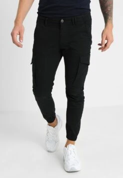 Jack & Jones Jpstpaul Jjflake Akm Noos - Cargobroek - Black