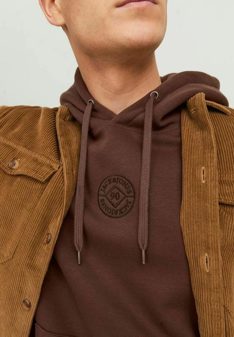 Jack & Jones Hoodie - Seal Brown 5 Jack & Jones Hoodie - Seal Brown - Afbeelding 5