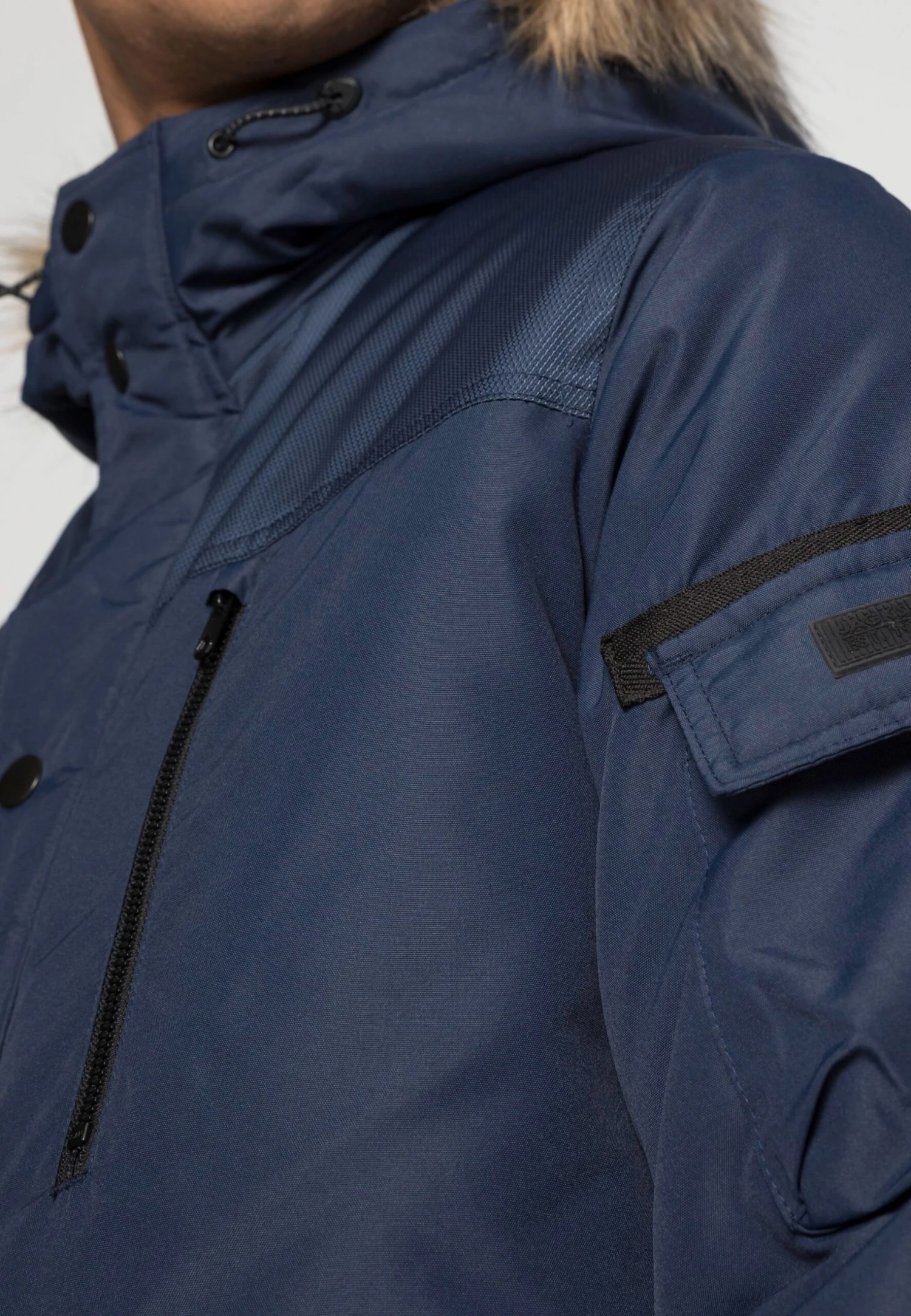 Jack & Jones Jjeglobe - Winterjas - Navy Blazer 5 Jack & Jones Jjeglobe - Winterjas - Navy Blazer - Afbeelding 5