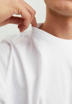 JACK&JONES Premium Dehnbares - T-Shirt Basic - White 11 JACK&JONES Premium Dehnbares - T-Shirt Basic - White -Jack & Jones Verkoopwinkel d2c7cc0db5544e90b7c5d32b91712b6b