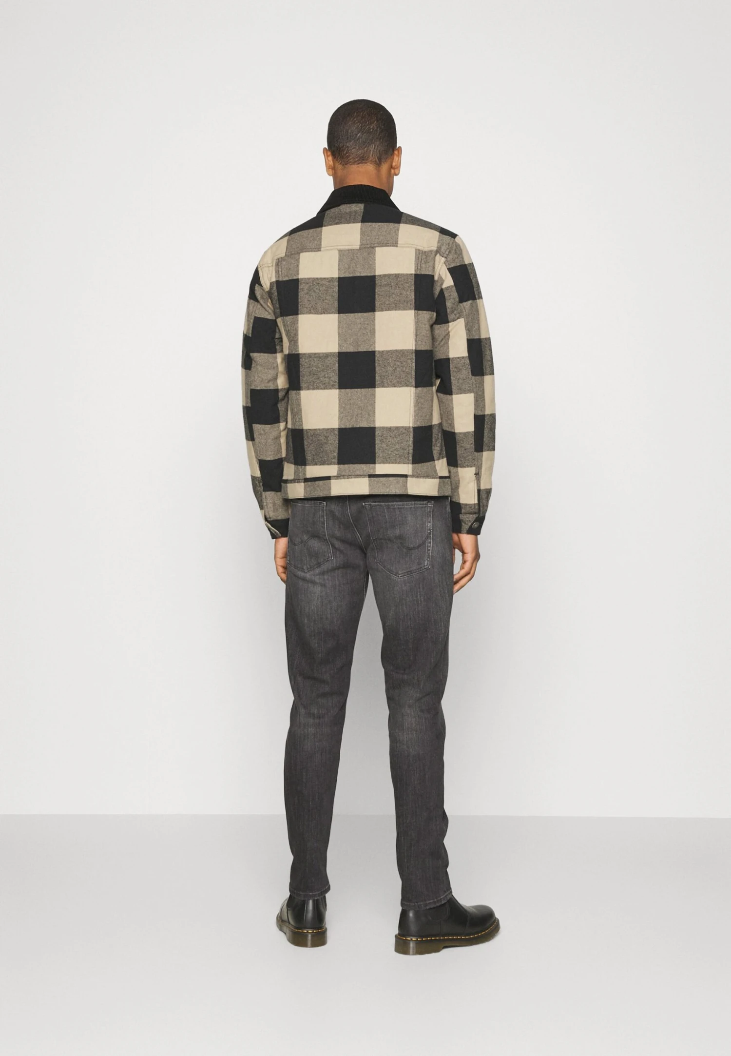 Jack & Jones Jjimike Jjoriginal - Slim Fit Jeans - Black Denim 3 Jack & Jones Jjimike Jjoriginal - Slim Fit Jeans - Black Denim - Afbeelding 3