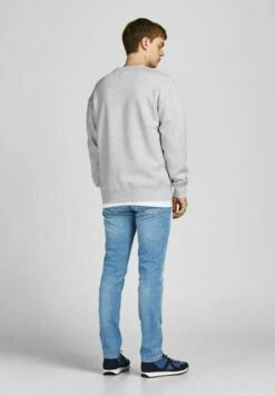 Jack & Jones Crew Neck- Sweater - White Melange -Jack & Jones Verkoopwinkel d729f40737b644369aac619f21792ecf