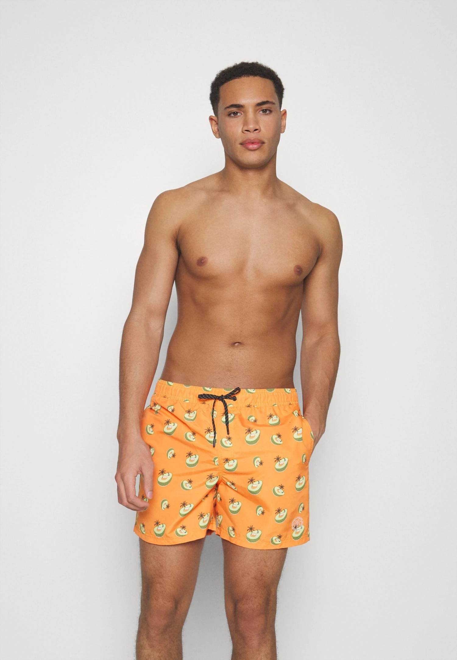 Jack & Jones Stfiji Swim Funny - Zwemshorts - Orange Peel 1 Jack & Jones Stfiji Swim Funny - Zwemshorts - Orange Peel