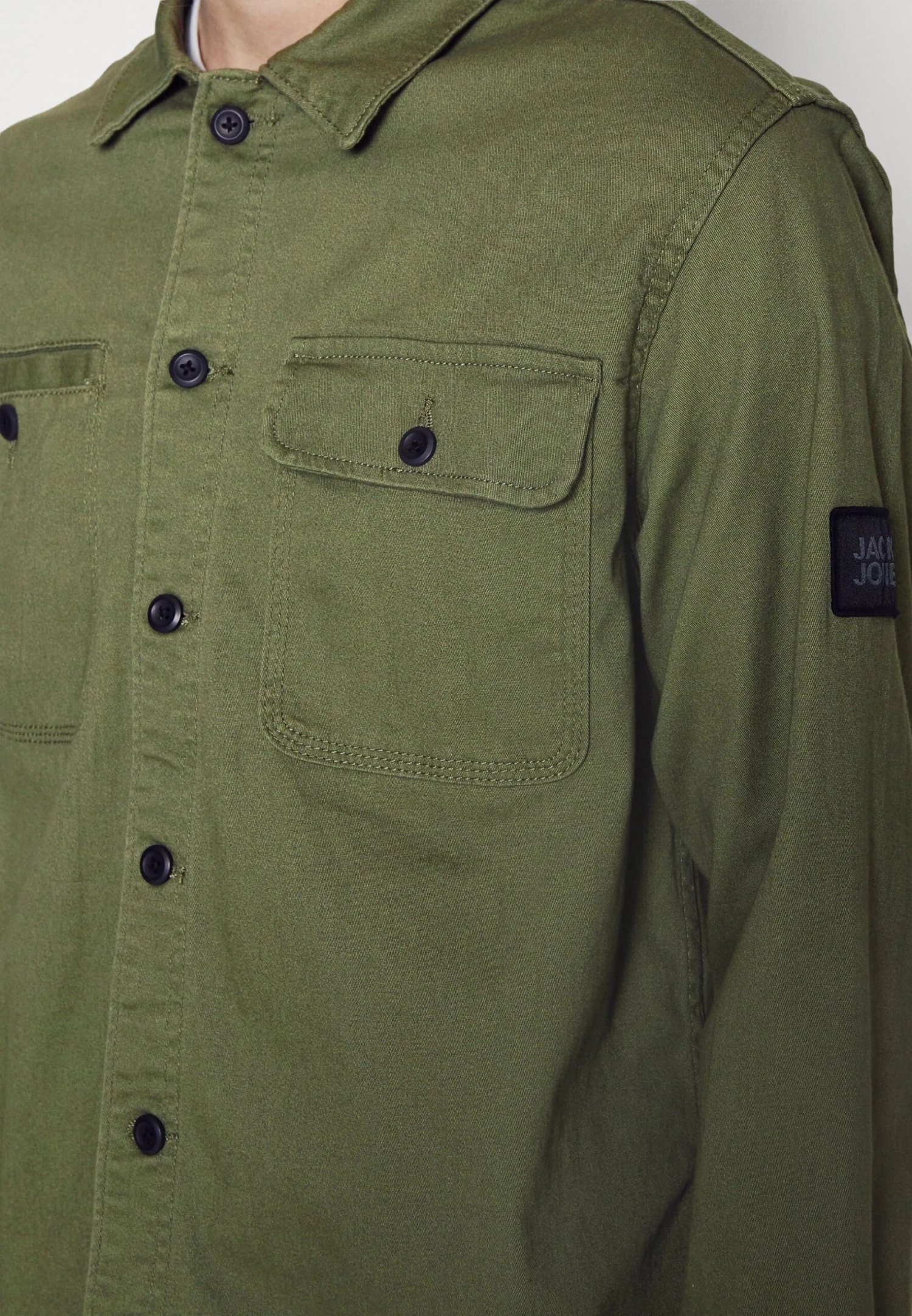 Jack & Jones Jcoben Classic Overshirt- Overhemd - Four Leaf Clover 5 Jack & Jones Jcoben Classic Overshirt- Overhemd - Four Leaf Clover - Afbeelding 5