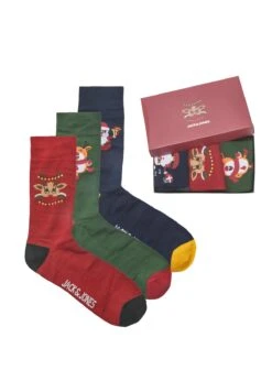 Jack & Jones Kerst Gifbox 3-Pack Jacafraz - Sokken - Multi Coloured -Jack & Jones Verkoopwinkel dc7830718c2744f98b8f658042a5d8ba