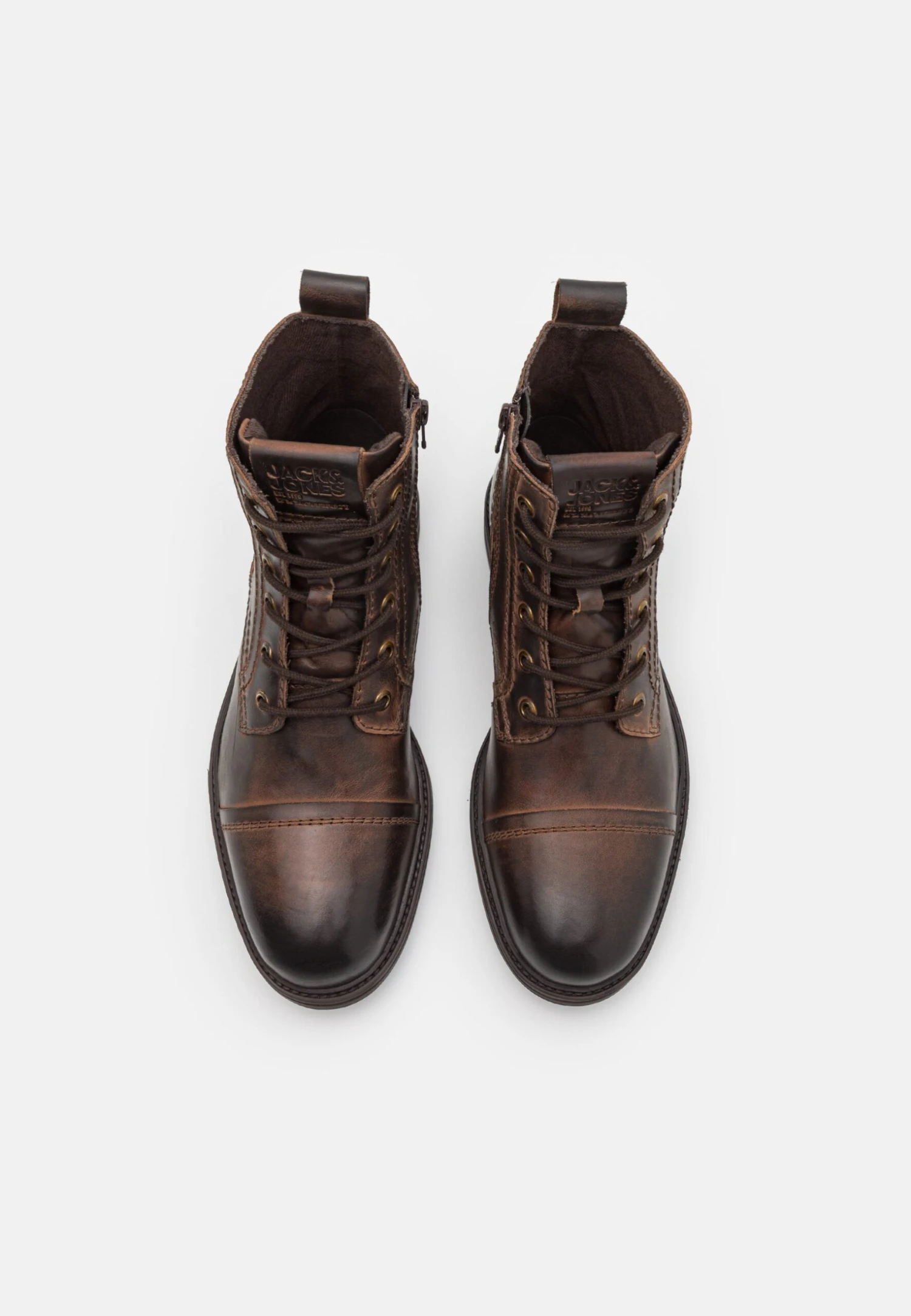Jack & Jones Jfwhoward - Veterboots - Cognac 4 Jack & Jones Jfwhoward - Veterboots - Cognac - Afbeelding 4