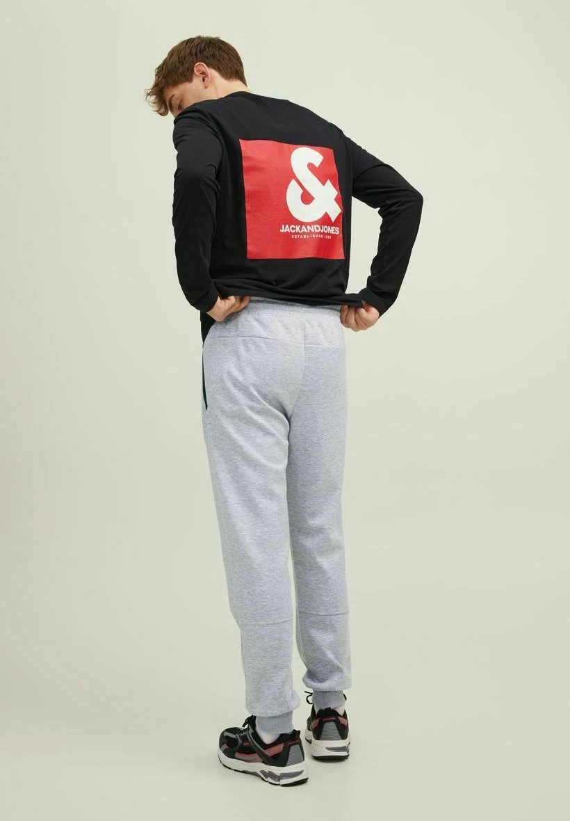 Jack & Jones Gordon Tyson - Trainingsbroek - Light Grey Melange 2 Jack & Jones Gordon Tyson - Trainingsbroek - Light Grey Melange - Afbeelding 2