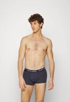 Jack & Jones Jacseki Dots Trunks 7 Pack - Onderbroeken - Navy Blazer