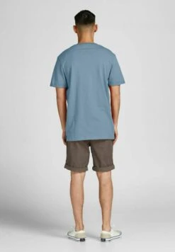 JACK&JONES Premium Jprblatropic Solid Ss Crew Neck Sn - T-Shirt Basic - Ashley Blue -Jack & Jones Verkoopwinkel e4acf90853734c88a26cad1ce61de6a7